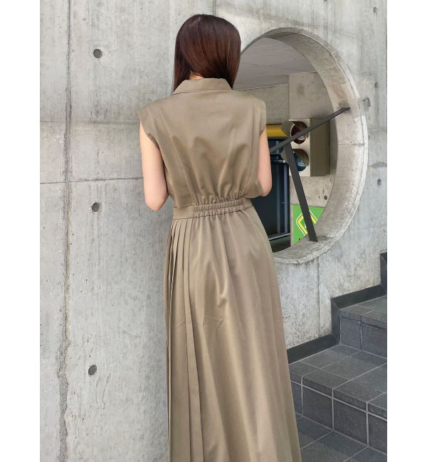 MURUA「リングボタンテーラードワンピース」|ワンピース|