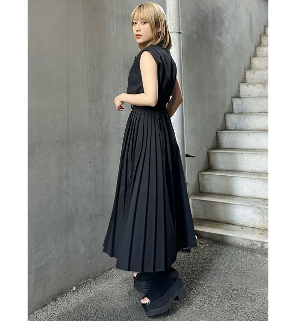 MURUA「リングボタンテーラードワンピース」|ワンピース|