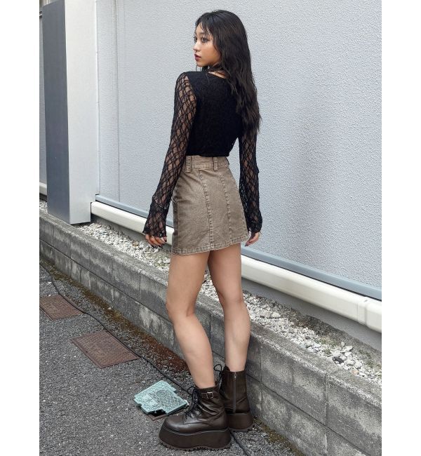 MURUA「カシュクールレーストップス」|Tシャツ・カットソー|