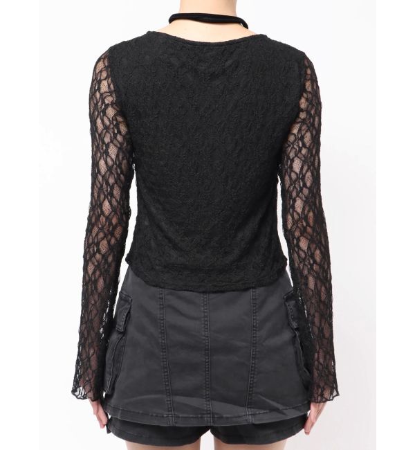 MURUA「カシュクールレーストップス」|Tシャツ・カットソー|