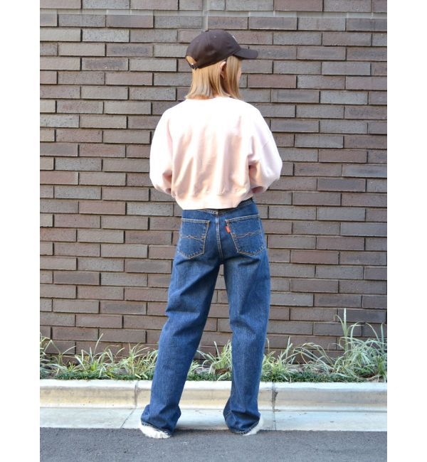 Ungrid「ハイウエストルーズストレートデニム」|デニム|