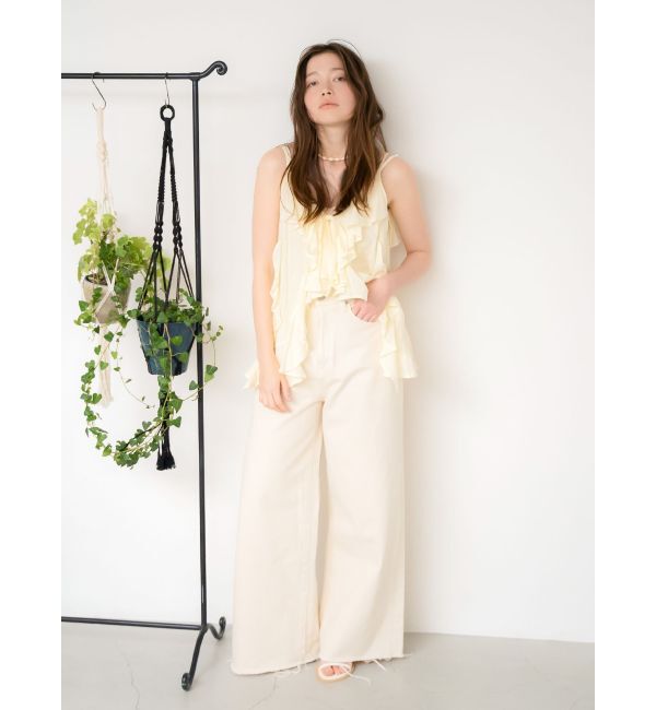 Ungrid「ダブルストラップブラトップ」|キャミソール|