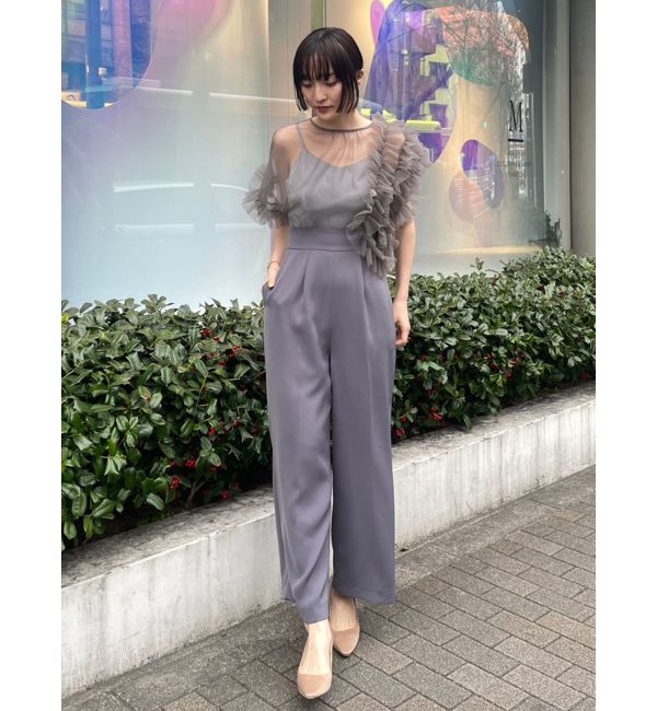 LAGUNAMOON「LADYチュールドッキングコンビネゾン」|ドレス|