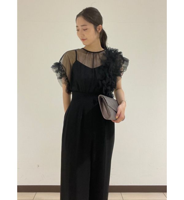 LAGUNAMOON「LADYチュールドッキングコンビネゾン」|ドレス|