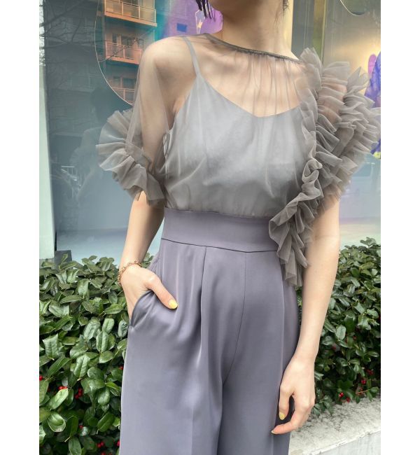 LAGUNAMOON「LADYチュールドッキングコンビネゾン」|ドレス|