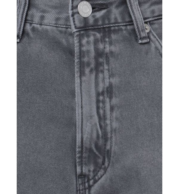 EVRIS「シンプルワイドデニムパンツ」|デニム|