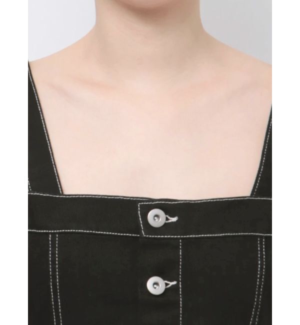 EVRIS「デニムジャンスカ」|ジャンパースカート|