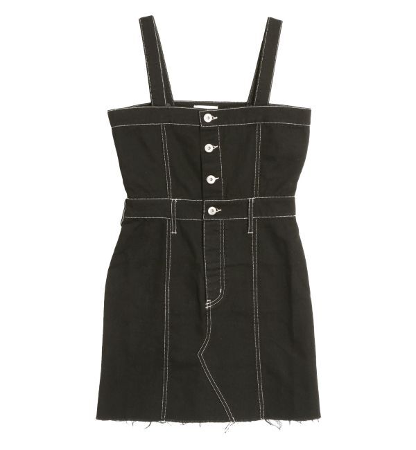 EVRIS「デニムジャンスカ」|ジャンパースカート|