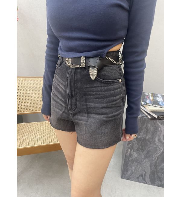 EVRIS「BASICデニムショートパンツ」|デニム|