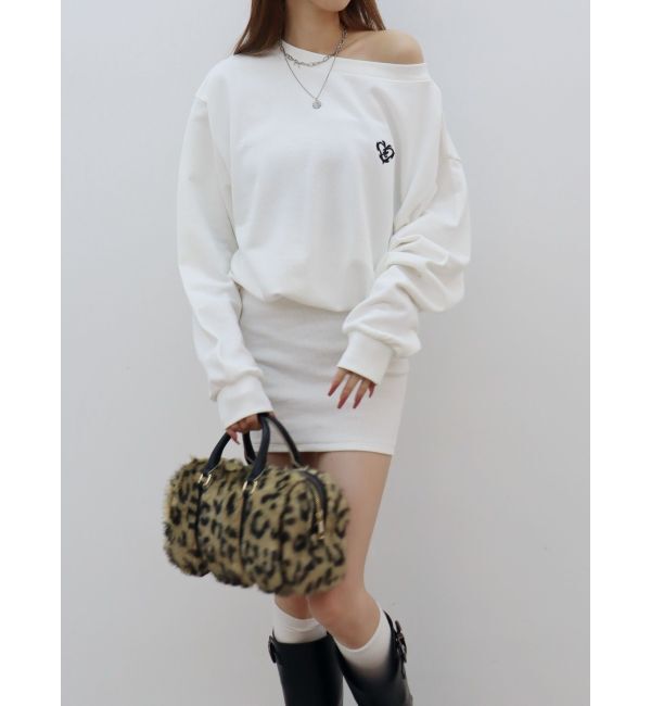 EVRIS「フェイクファーボストンBAG」|ボストンバッグ|