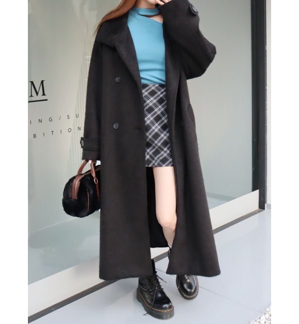 EVRIS「フェイクファーボストンBAG」|ボストンバッグ|