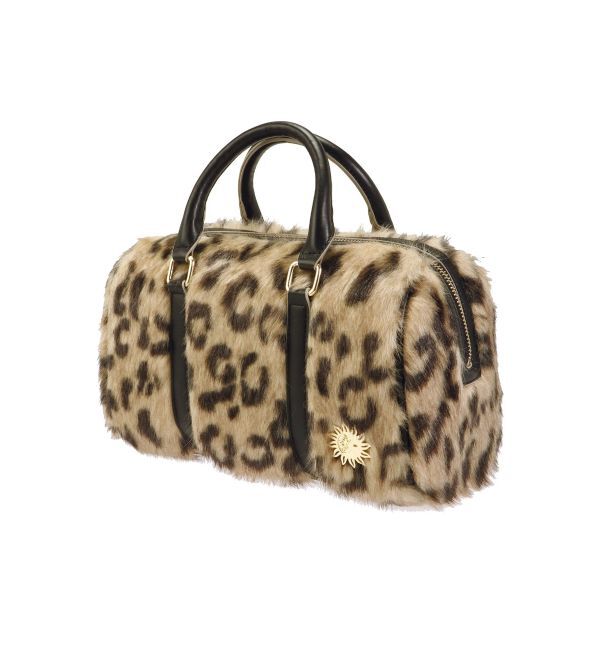 EVRIS「フェイクファーボストンBAG」|ボストンバッグ|