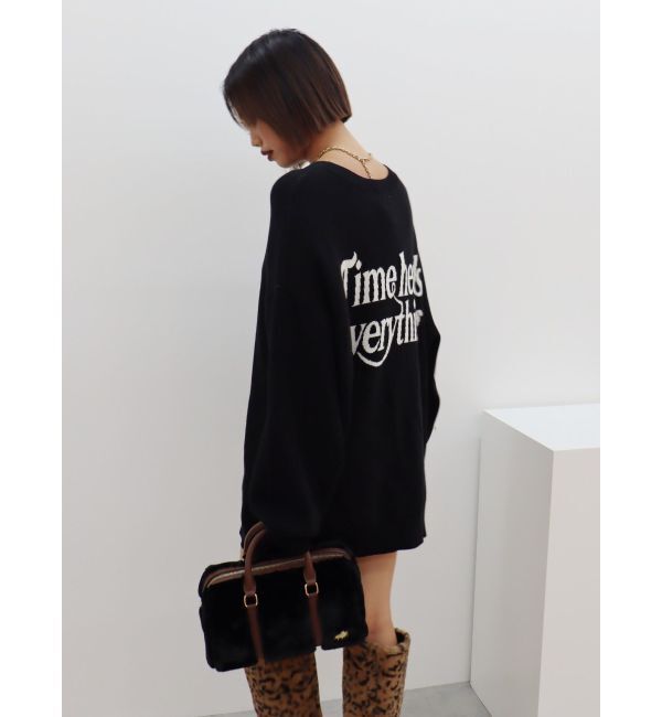 EVRIS「フェイクファーボストンBAG」|ボストンバッグ|