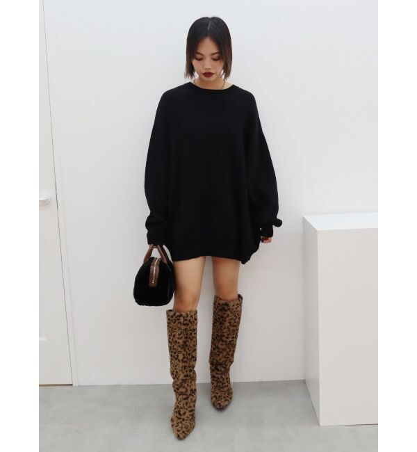 EVRIS「フェイクファーボストンBAG」|ボストンバッグ|