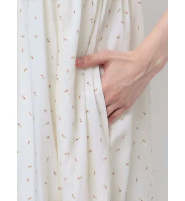 merry jenny「flower checkアシメワンピース」|ワンピース|