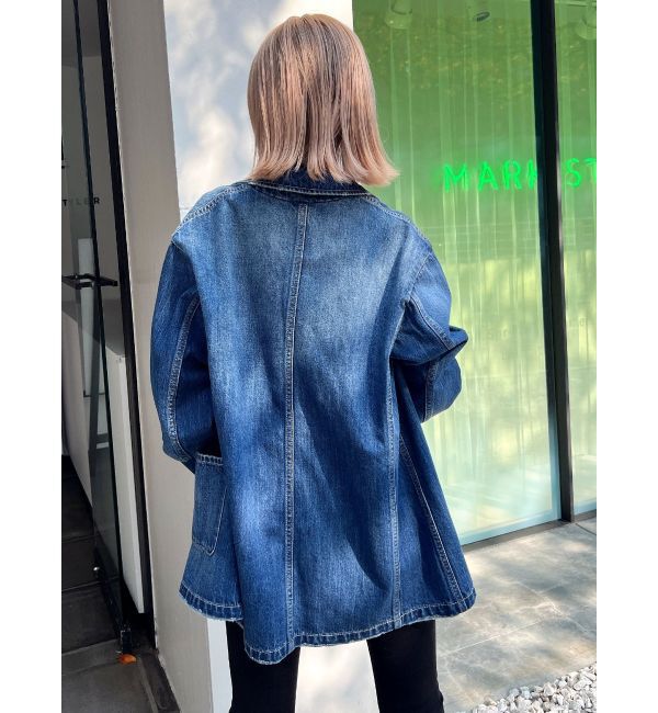 GYDA「デニムテーラードジャケット」|テーラードジャケット|