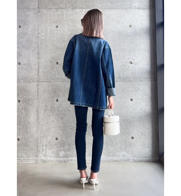 GYDA「デニムテーラードジャケット」|テーラードジャケット|