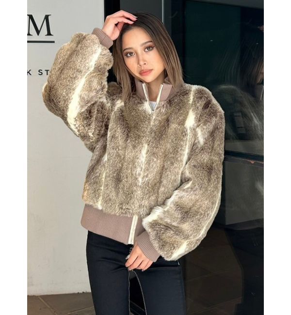 GYDA「RIBエコファーショートコート」|その他|