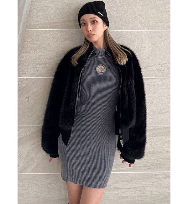 GYDA「RIBエコファーショートコート」|その他|