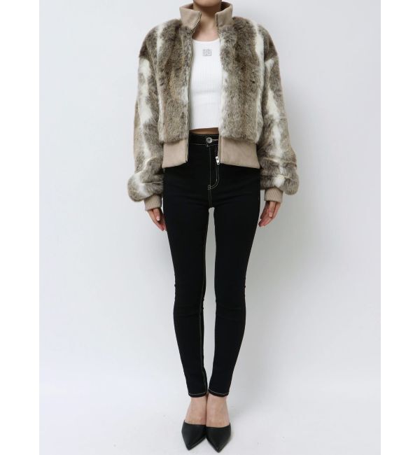 GYDA「RIBエコファーショートコート」|その他|