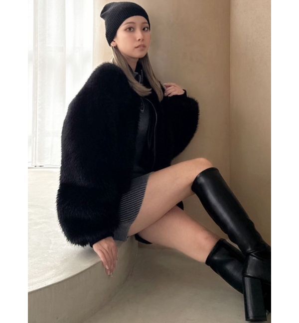 GYDA「RIBエコファーショートコート」|その他|