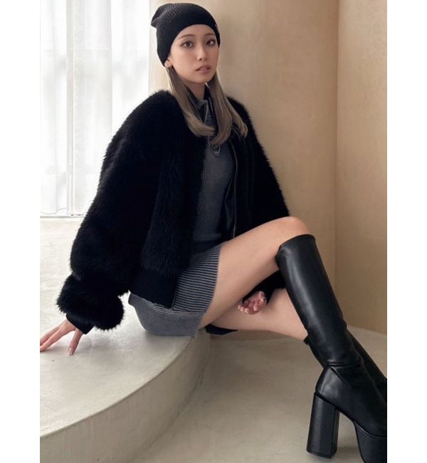 GYDA「RIBエコファーショートコート」|その他|