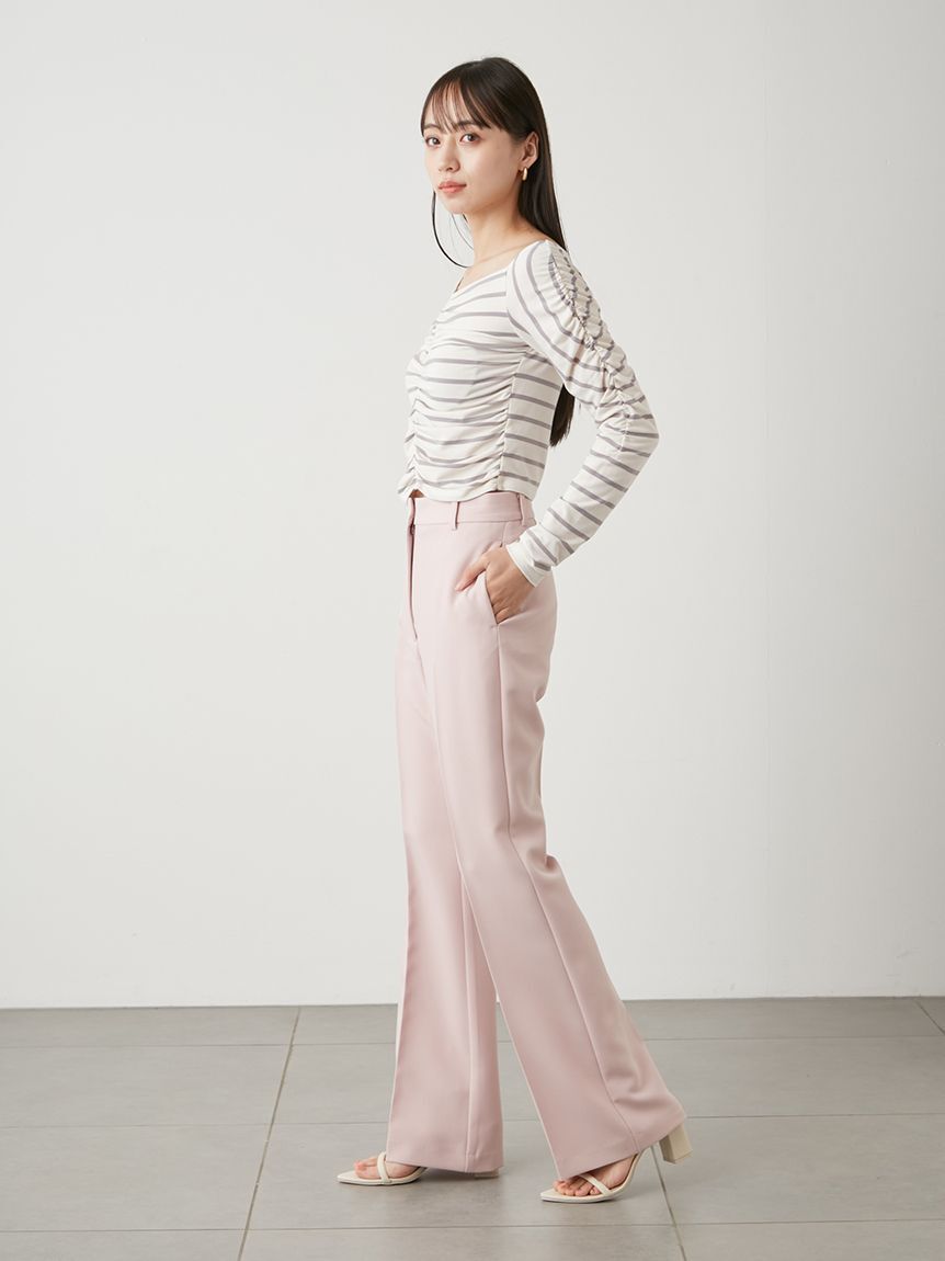 SNIDEL「美脚ストレッチパンツ」|チノ|