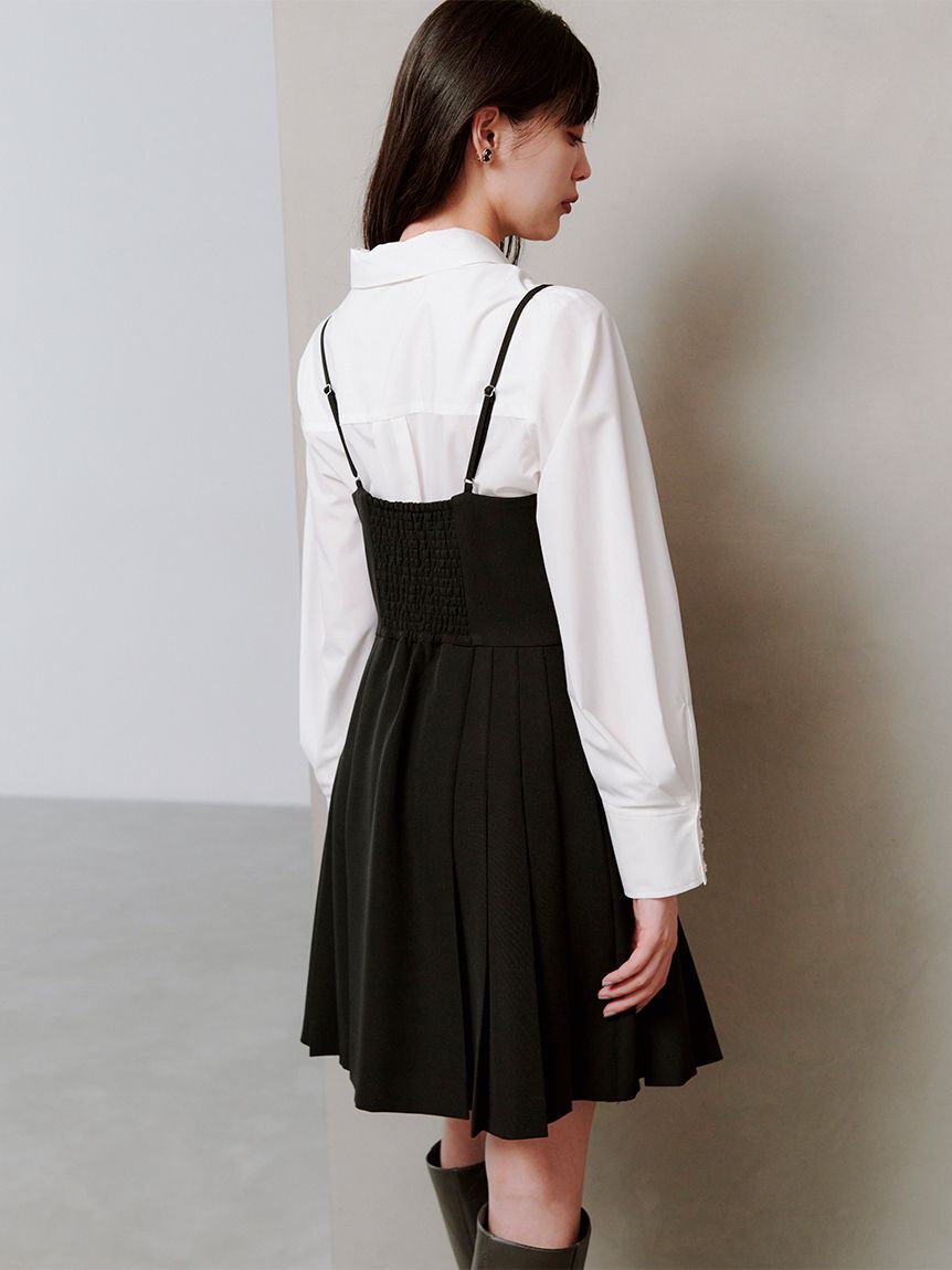 SNIDEL「プリーツミニジャンスカ」|ワンピース|