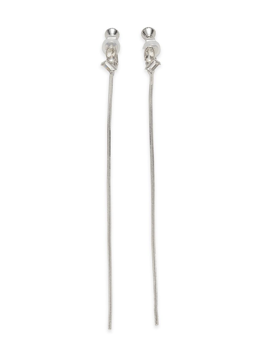 SNIDEL「ロングチェーンイヤリング」|イヤリング|