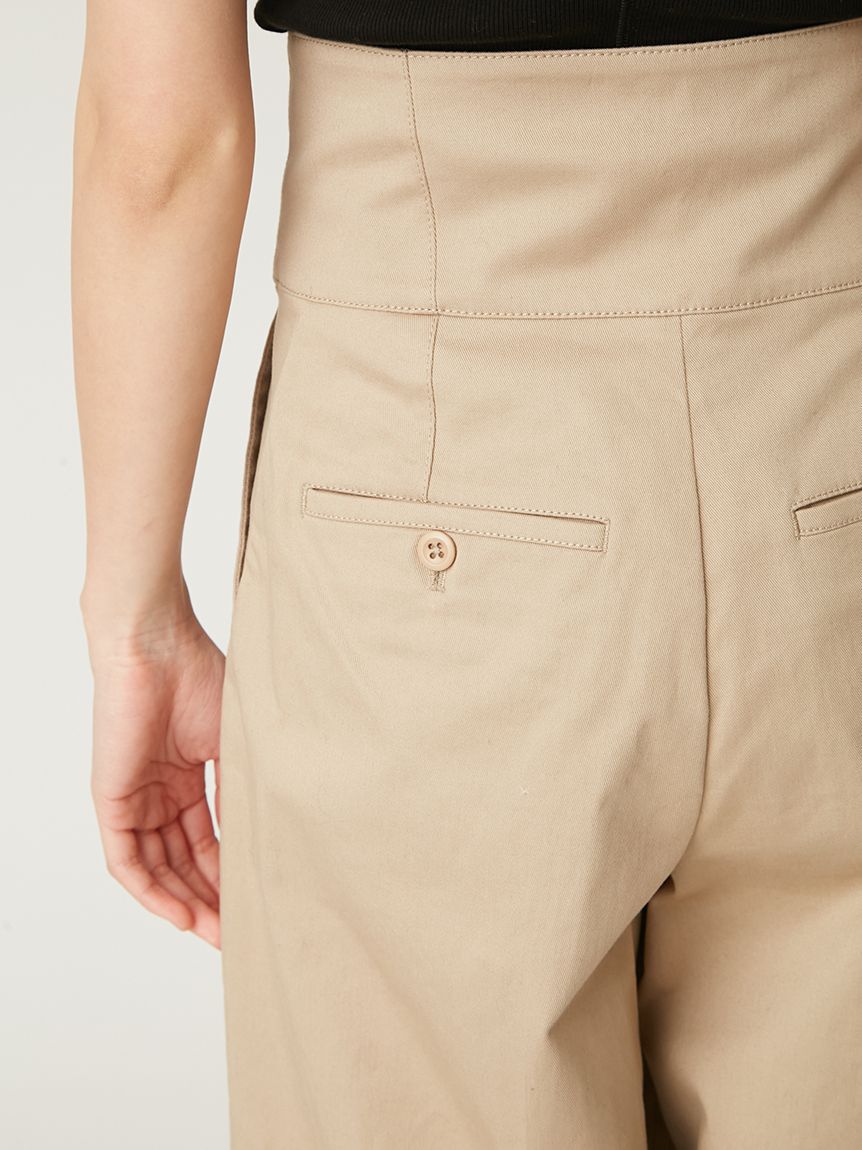 FRAY I.D「【FRAY I.D｜Dickies】ツータックワイドツイルパンツ」|チノ|