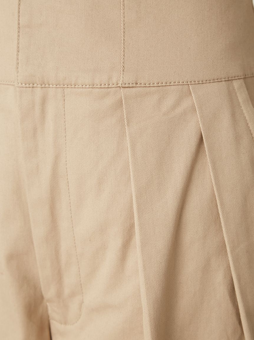 FRAY I.D「【FRAY I.D｜Dickies】ツータックワイドツイルパンツ」|チノ|