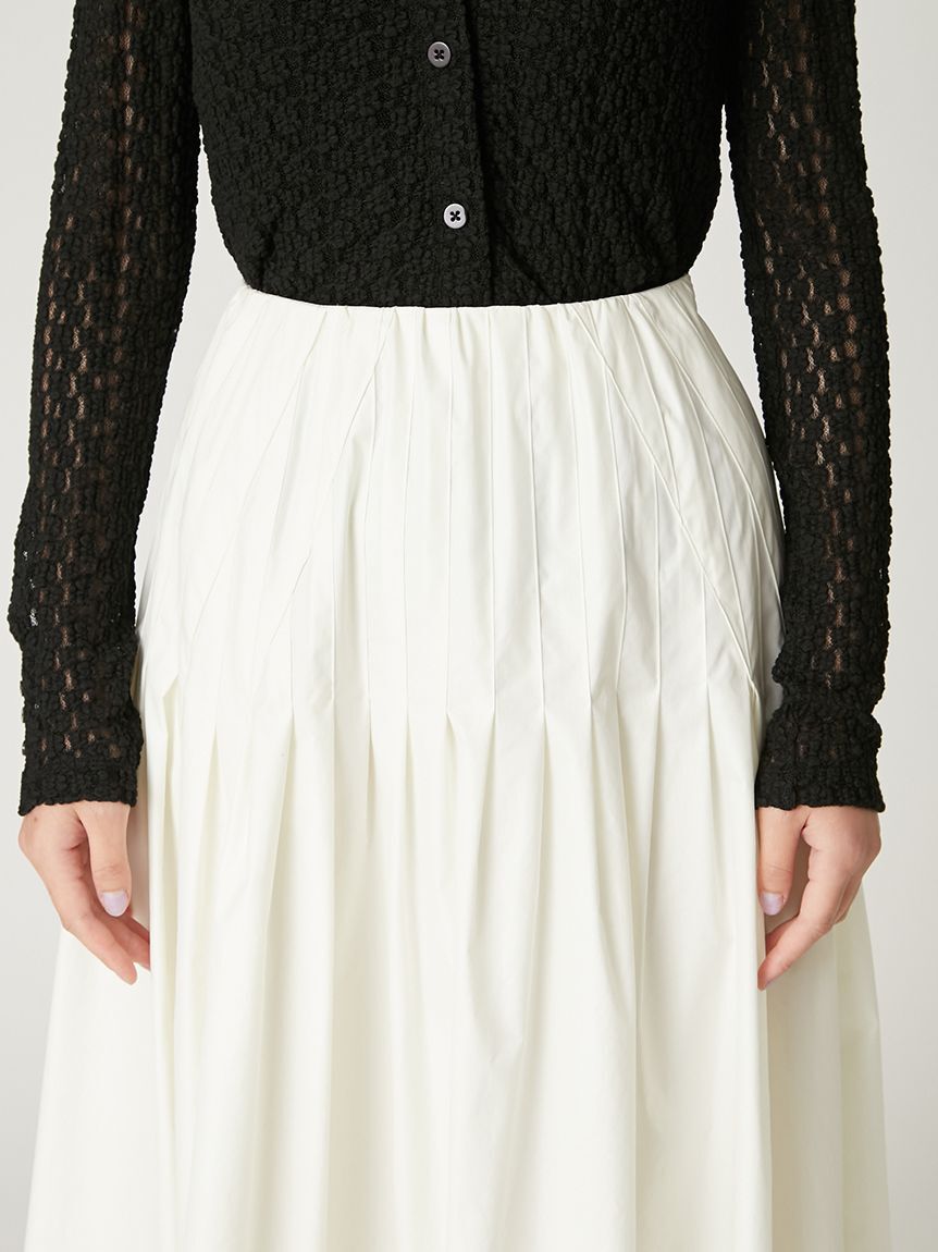 FRAY I.D「イレギュラータックフレアスカート」|スカート|