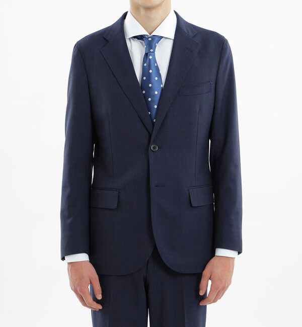 MACKINTOSH PHILOSOPHY「トロッタージャケット #109 ストレッチピンヘッド/ツイル」|テーラードジャケット|