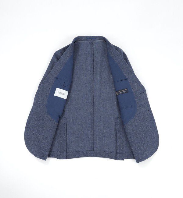 MACKINTOSH PHILOSOPHY「【WEB＆一部店舗限定】T.G. di Fabio ウール麻ホップサック 2PATCH JACKET」|テーラードジャケット|
