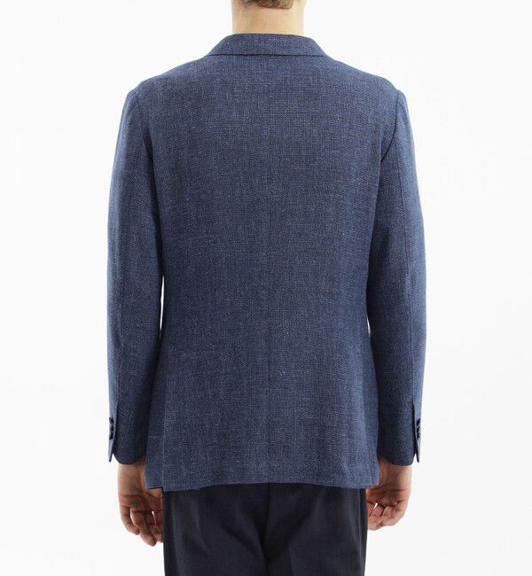 MACKINTOSH PHILOSOPHY「【WEB＆一部店舗限定】T.G. di Fabio ウール麻ホップサック 2PATCH JACKET」|テーラードジャケット|