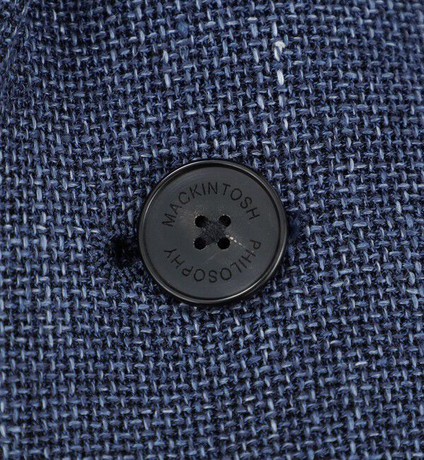 MACKINTOSH PHILOSOPHY「【WEB＆一部店舗限定】T.G. di Fabio ウール麻ホップサック 2PATCH JACKET」|テーラードジャケット|