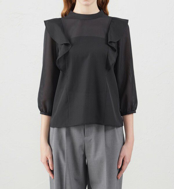 MACKINTOSH PHILOSOPHY「ジョーゼットフリルブラウス」|シャツ・ブラウス|