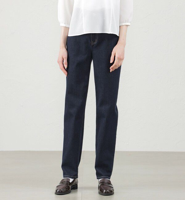MACKINTOSH PHILOSOPHY「ストレッチフィットデニムパンツ」|デニム|ネイビー