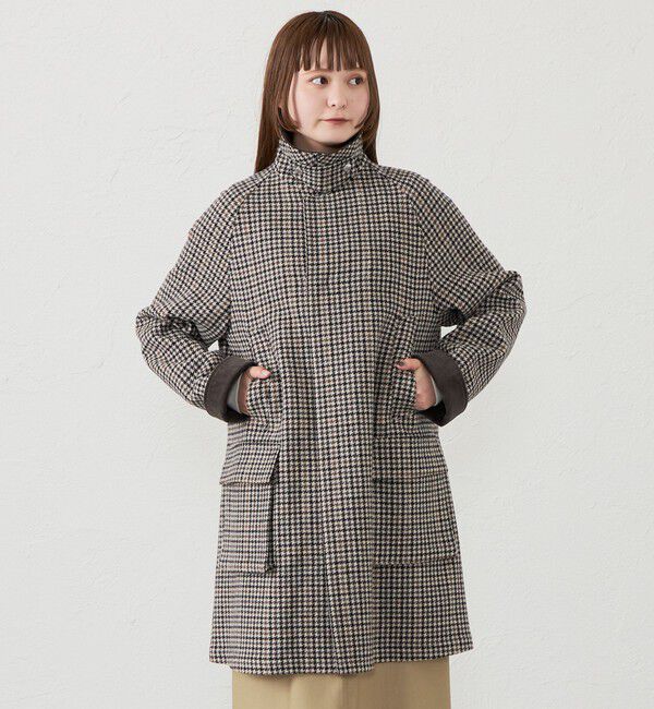 MACKINTOSH PHILOSOPHY「【アニチューブ掲載】GREY LABEL 【SOMERFORD(サマーフォード)】 HEAT TWEED」|ステンカラーコート|