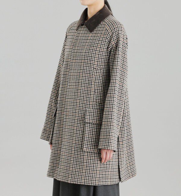 MACKINTOSH PHILOSOPHY「【アニチューブ掲載】GREY LABEL 【SOMERFORD(サマーフォード)】 HEAT TWEED」|ステンカラーコート|