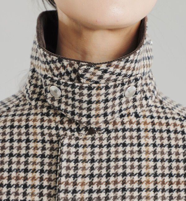 MACKINTOSH PHILOSOPHY「【アニチューブ掲載】GREY LABEL 【SOMERFORD(サマーフォード)】 HEAT TWEED」|ステンカラーコート|