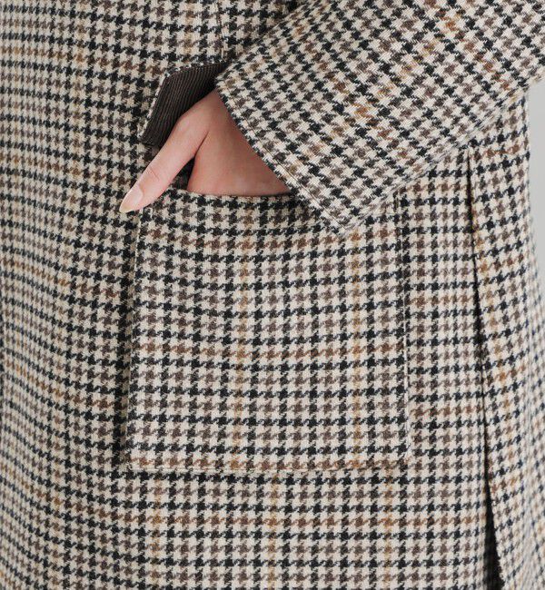 MACKINTOSH PHILOSOPHY「【アニチューブ掲載】GREY LABEL 【SOMERFORD(サマーフォード)】 HEAT TWEED」|ステンカラーコート|