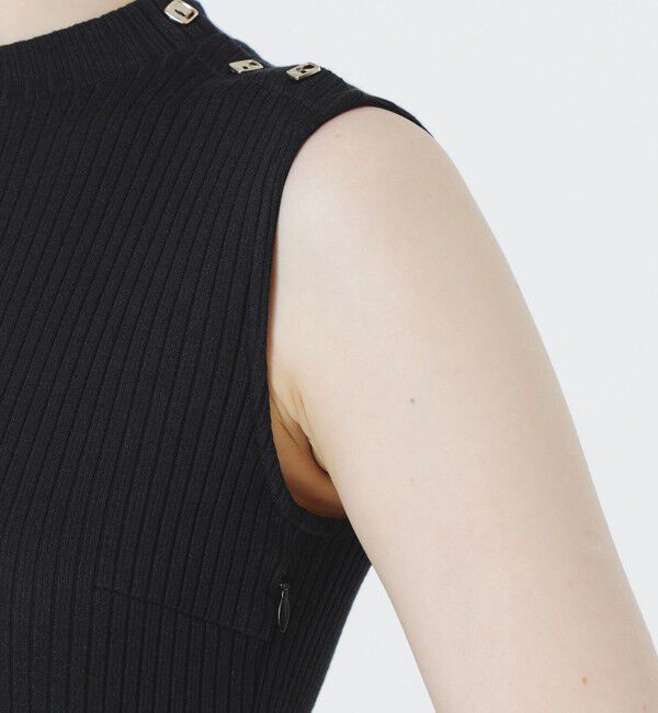  「ツイードブロッキングワンピース」|ワンピース|