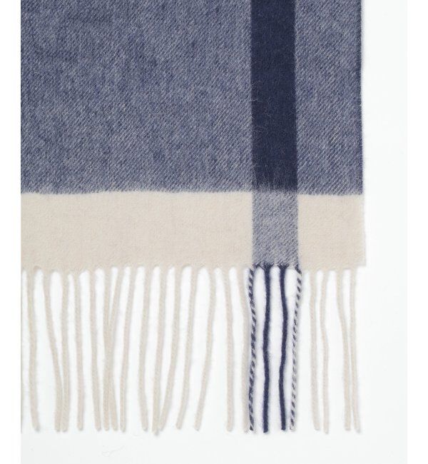 ikka「パネルヘリンボンマフラー」|マフラー|