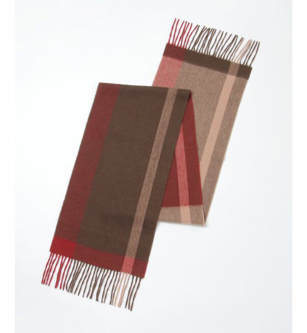 ikka「パネルヘリンボンマフラー」|マフラー|