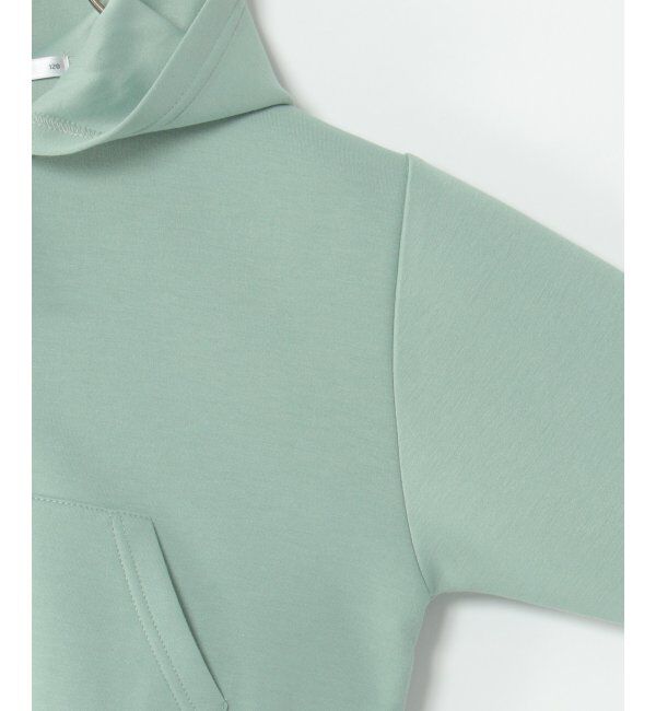 ikka kids「異素材レイヤード前後差パーカー（120~160cm）」|Tシャツ・カットソー|