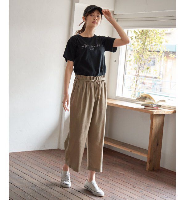 ikka「ロゴフォトプリントＴ」|Tシャツ・カットソー|