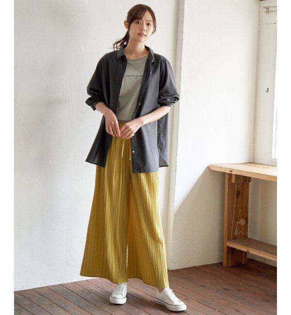 ikka「ロゴフォトプリントＴ」|Tシャツ・カットソー|