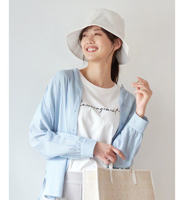 ikka「ロゴフォトプリントＴ」|Tシャツ・カットソー|