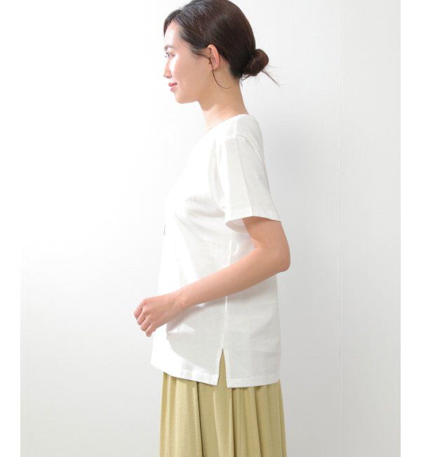 ikka「ロゴフォトプリントＴ」|Tシャツ・カットソー|